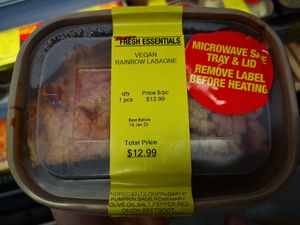 Rainbow Lasagne at The Malibu Market in Rockingham