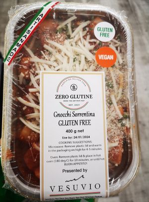 Clearly marked Vegan at The Malibu Market in Rockingham