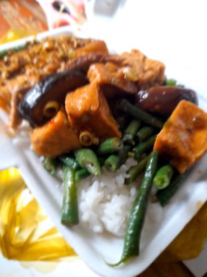 My take away com chay at Chay Vegan in Ho Chi Minh City