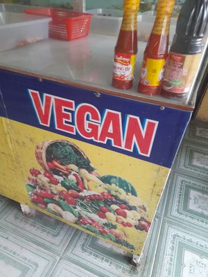 Stall inside at Chay Vegan in Ho Chi Minh City