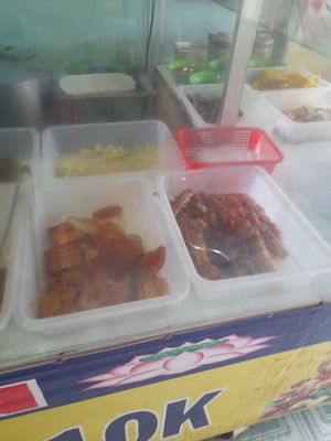 Com chay selection at Chay Vegan in Ho Chi Minh City