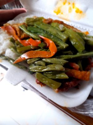 My take away com chay at Pháp Vo in Ho Chi Minh City