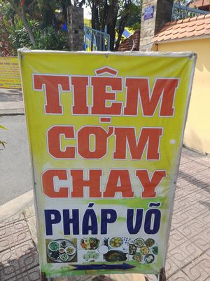 Sign at Pháp Vo in Ho Chi Minh City