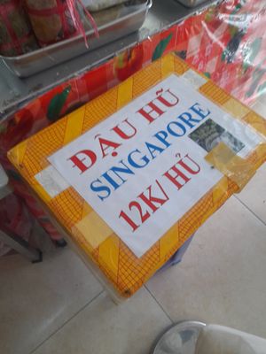 Notice at Pháp Vo in Ho Chi Minh City