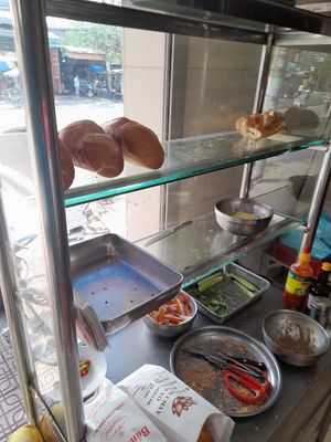 Vegan banh mi at Pháp Vo in Ho Chi Minh City