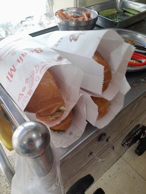 Vegan banh mi at Pháp Vo in Ho Chi Minh City