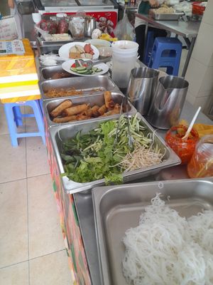 Vegan ingredients at Pháp Vo in Ho Chi Minh City