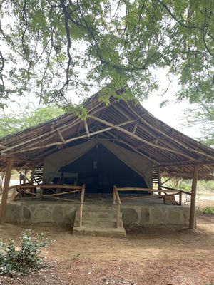 Tent at Satao Camp in Tsavo