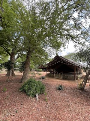 One of the luxury tents at Satao Camp in Tsavo