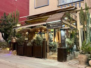 Exterior of restaurant   at Manouche La Cuisine des Voyages in Tamraght