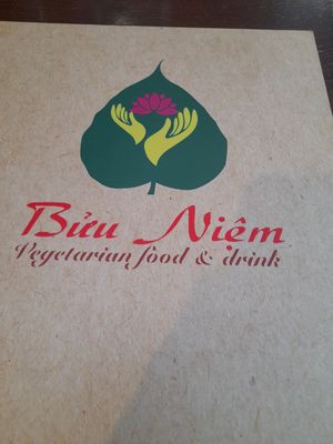 Menu at Bửu Niệm in Ho Chi Minh City