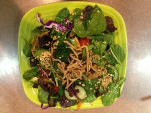 Thai Tempeh Salad at Edna's of Asheville in Asheville