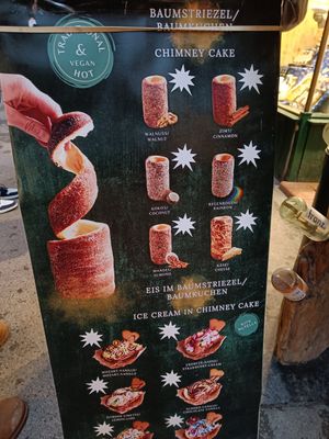 Menu at Speisekammer Goldgasse in Salzburg