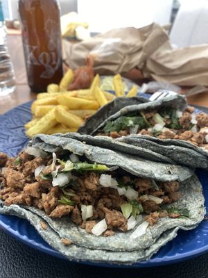 Vegan Mexicano Food via Delivery   at Karma Vegano in Mexico City