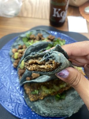 Close-Up - Pretty Tasty! 😋   at Karma Vegano in Mexico City