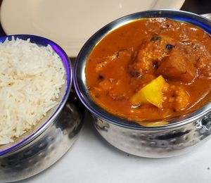 Aloo Gobi at Momo Heaven in Carlisle