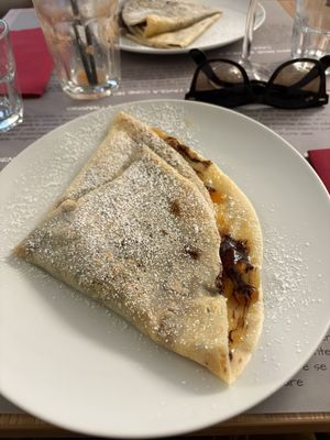   at Crepes de Lune in Arezzo