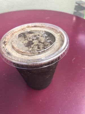 The hulk drink  at Raw Juice Bar in Orlando