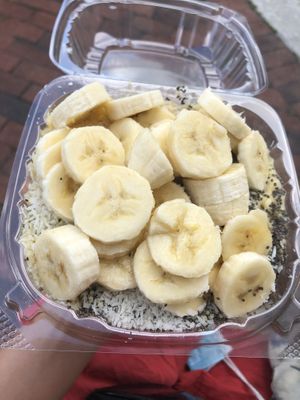 Tropical fruit bowl  at Raw Juice Bar in Orlando