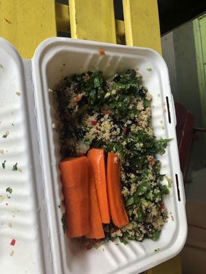 power Protein- without hummus, with cilantro and lime instead   at Raw Juice Bar in Orlando