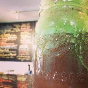 Triple Berry Smoothie at Raw Juice Bar in Orlando