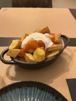 Patatas bravas  at El Indicado in Barcelona