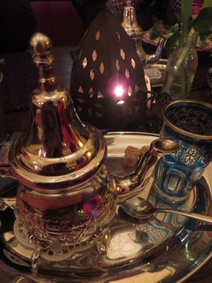 Fancy some original Moroccan peppermint tea?  at Al Kasbah in Saarbrucken