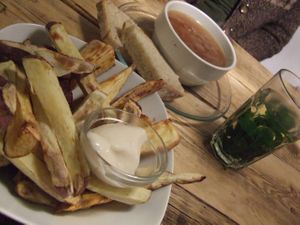 roasted vegetables at Arq in Rotterdam