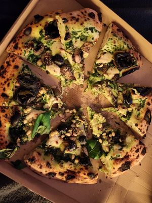 Robin Hood Pizza at Veganoven in Erlangen