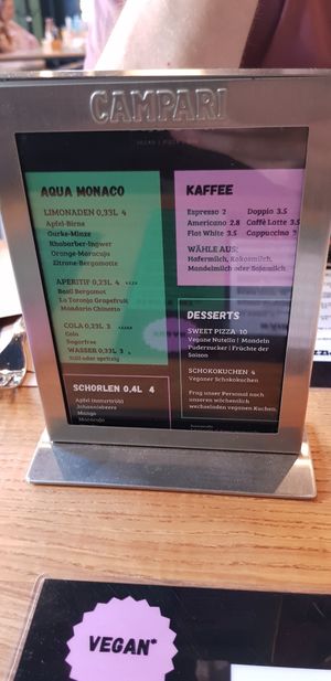 Getränke & Desserts at Veganoven in Erlangen