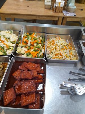 Fresh com chay selection at Bình An in Ho Chi Minh City