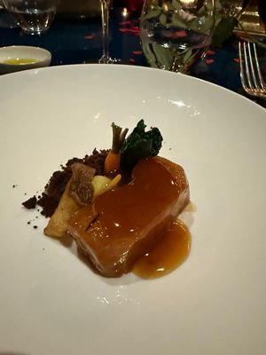 Roasted celeriac at Adelaide Ristorante & In Salotto in Rome