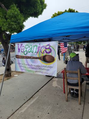 Booth 2024 CycLAvia at Veganics in Los Angeles