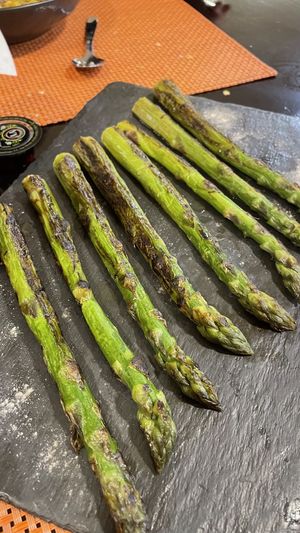 Esparragos trigueros  at Balneario Areatza in Areatza