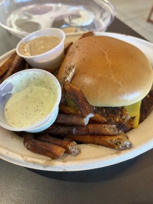 🍔 🍟   at ABQ - Rush of Prana - Past Security in Albuquerque