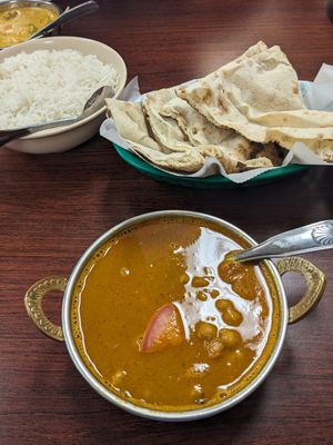 Chana masala at Nanglo Momos & Curry in Appleton