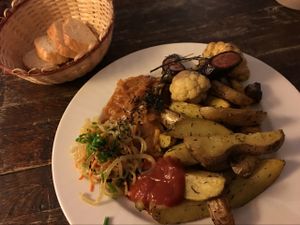 excellent food at El Haso in Freiburg