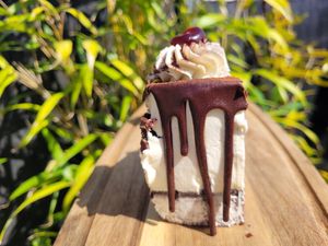 Black Forest Slice at Bel's Vegan Bakes - Pop-Up in Bangor