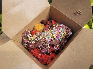 Cake Scrap Box at Bel's Vegan Bakes - Pop-Up in Bangor