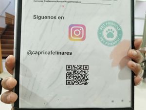 Su instagram... at Café Capri in Linares