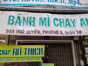 Name. Address. at Bánh mì Chay An Thích (Ngô Quyền) in Ho Chi Minh City