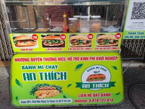 Stall at Bánh mì Chay An Thích (Ngô Quyền) in Ho Chi Minh City