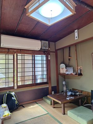 Interior at Yudofu Takemura in Kyoto