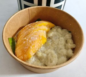 Mango sticky rice  at Rosa's Thai - JBR in Dubai