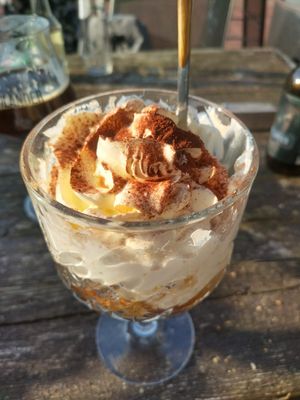 Vegan coffe misu  at Gewoan op 'e Dyk in Dokkum