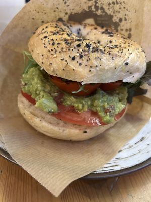 Vegan in South   at Big Bad Bagels - Old Town in Riga