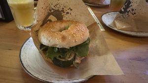   at Big Bad Bagels - Old Town in Riga