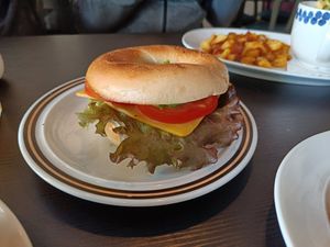Bagel at Mamalicious in Hamburg