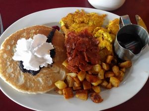 Canadian breakfast at Mamalicious in Hamburg