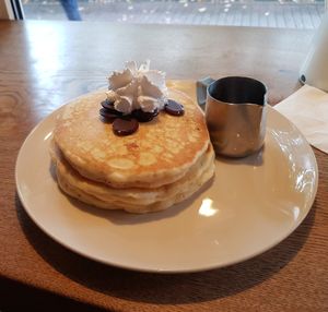 Chocolate pancakes at Mamalicious in Hamburg
